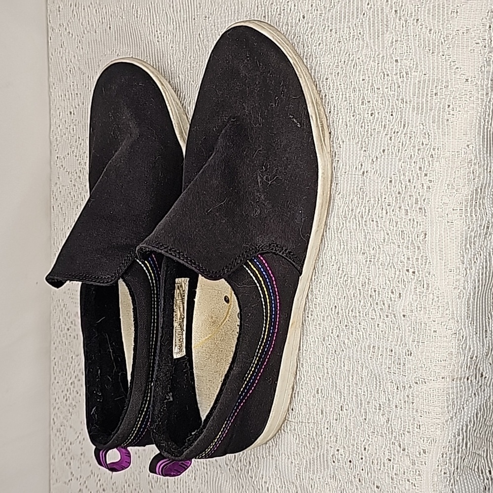 Vionic Beach Marshall Malibu washable slip on black shoes sz 9.5